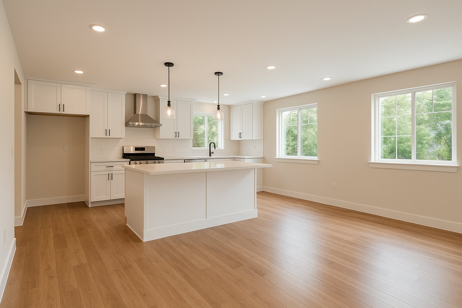 Residential remodel by Anchor Contracting KC